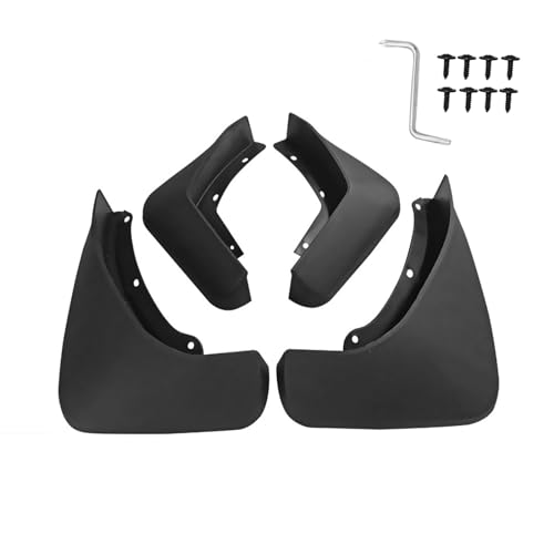Image of Custom Fit for Mud Flaps Volvo XC60 2018-2023 2024 2025 Mud Splash Guard Front and Rear 4-PC Set