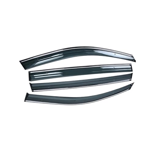 と互換性がある と互換性がある アウディ A3 ハッチバック 2010 2011 2012 2013 対応 カーウィンドウデフレクター スモークサンレインバイザーガード 自動車アクセサリー