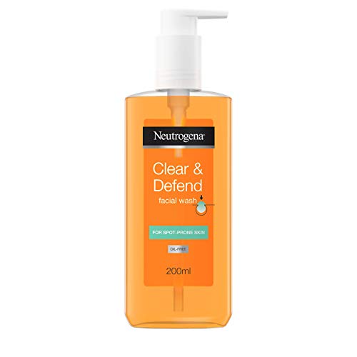Neutrogena Clear and Defend gezichtsreiniger, 200 ml