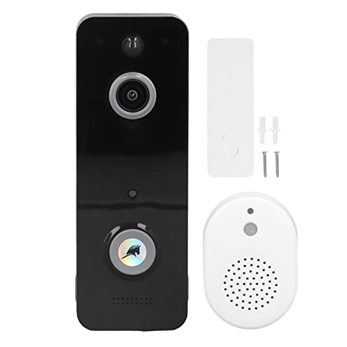 Câmera de campainha, anel sem fio IP65 resistente à água, campainha compatível com WiFi, armazenamen