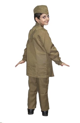 Image of Kaku Fancy Dresses Our Helper Costume for Boys & Girls | Social Helper Doctor, Nurse, Fireman, Postman, Teacher, Farmer Dress For Kids