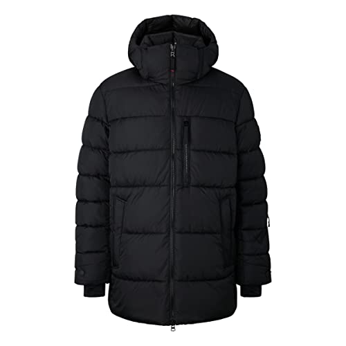 Bogner Fire + Ice Mens Yannic2 Schwarz - Warmer moderner Herren Steppparka,...