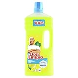 Don Limpio Limón Detergente Líquido 1.3l, Elimina Hasta Un 100 % De Suciedad Y Grasa