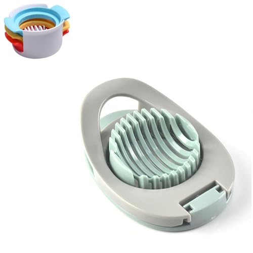 Effortless Egg Slicer - Perfectly Slice Hard-Boiled Eggs, Strawberries, and More in Seconds