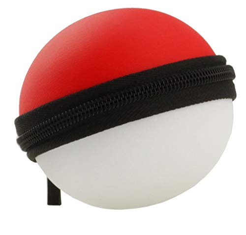 Preisvergleich Produktbild 91 / 5000 Navitech Rot und Weiß / Klassisch Pokeball Plus Schutzhülle mit Karabiner (Nintendo Switch)