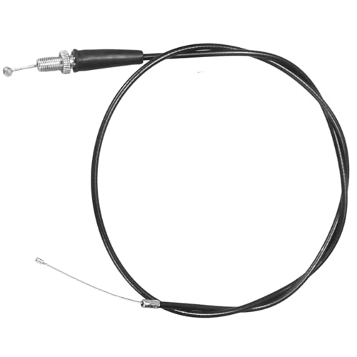 Image of 50 inch Throttle Cable for 212cc 6.5hp Coleman CT200U CT200U-EX BT200X Baja Warrior Doodlebug DB30 MB165 MB200 MOTOVOX MBX10 MBX11 MBX12 RT200 Mini Bike 50cc 110cc 125cc Dirt Bike Moto Black