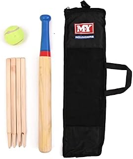 M.Y Deluxe 6 Piece Wooden Rounders set