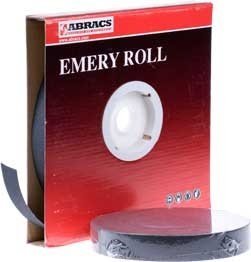 25mm x 50M Emery Cloth Roll 80 Grit Industrial Quality Emery Cloth Roll. Abracs