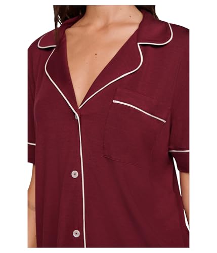 Image of Eberjey Gisele Short Sleeve Pant PJ Set