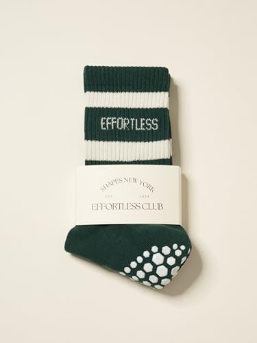 Image of Shapes Studio Half Calf Grip Socks, Cute Fruit Pilates Socks, Ruffle Socks, Non-Slip for Barre Yoga