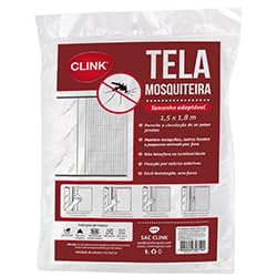 Kit 2 Telas Mosqueteiro Protetora Poliéster Para Janelas 1,5 x 1,8 Fácil Instalação