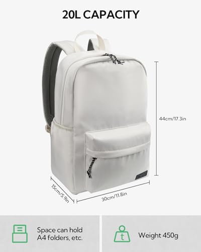 WATERFLY Lightweight Daypack Travel Backpack: 20L Durable Day Pack Fashion Causal Lightweight Airplane Travel Bags for Women Men Adult Work Vacation Hiking Backpacks2