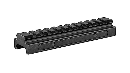 Picatinny to Picatinny 0.5 inch Riser, 5 inches, 4.2oz