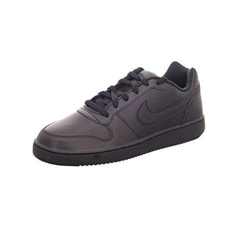 Nike Men's Ebernon Low Basketball Shoe, Black/Black, 15 Regular US