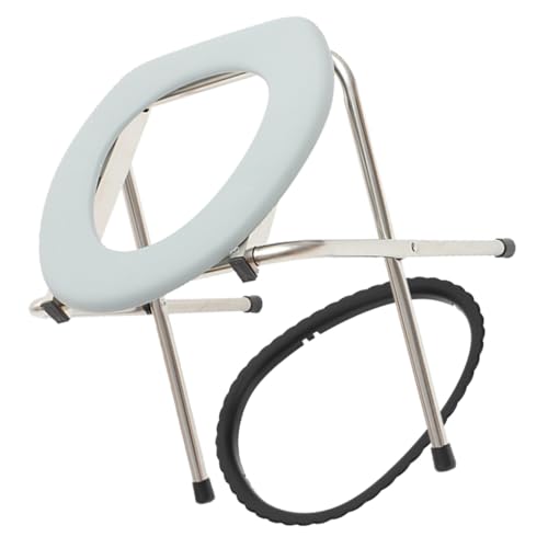 NOLITOY 坐便? 折りたたみ式トイレスツール 高齢者 妊婦対応 滑り止め設計 ポータブル便座 介護用 腰痛緩和 背骨サポート コンパクト軽量