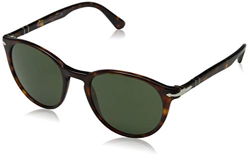Persol Men's PO3152S Sunglasses Havana/Green 52mm