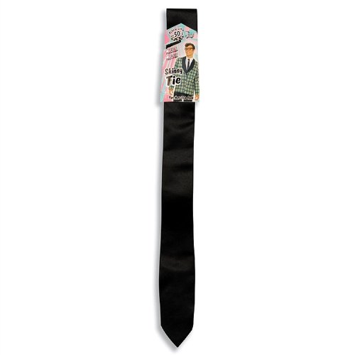 Forum Novelties 50's Skinny Black Tie Adult