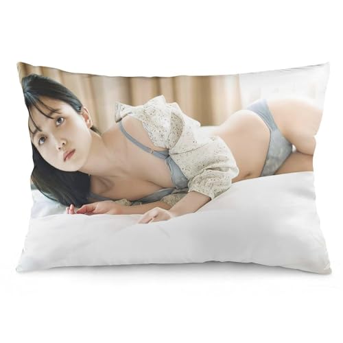 久保史緒里 27 枕カバー ロング枕カバー 両面印刷 柔らかく生地 横寝用抱き枕 向き寝 室内装飾 12 "x20 "