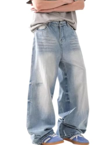 Y2K Levis Baggy Jeans Distressed Wide Leg Denim Pants Fashion Jincos Jeans