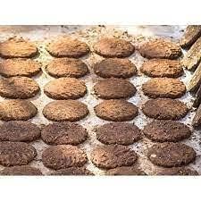 Image of Ambika Puja Ghar Pure & Original Desi Cow Dung Cake for Havan Puja Yagya | 100% Natural Organic Gobar Upla | Holy Cow Dung Cakes for Agnihotra, Homam, Religious Ceremonies (3 INCH BROWN, 120 Pieces)