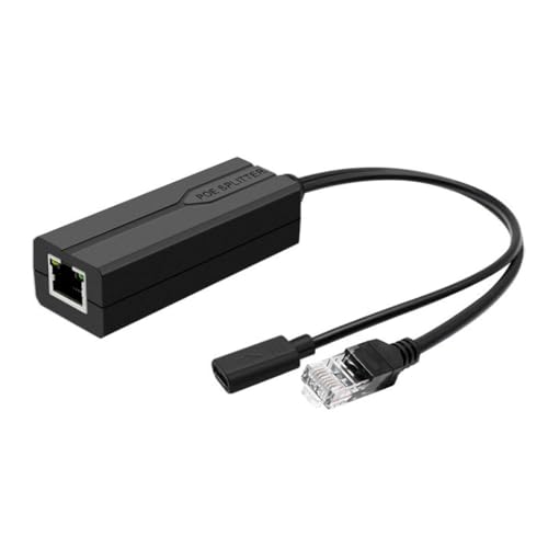 USB C POE Splitter 5V USB C Power Adapter For Surveillances Cameras And More