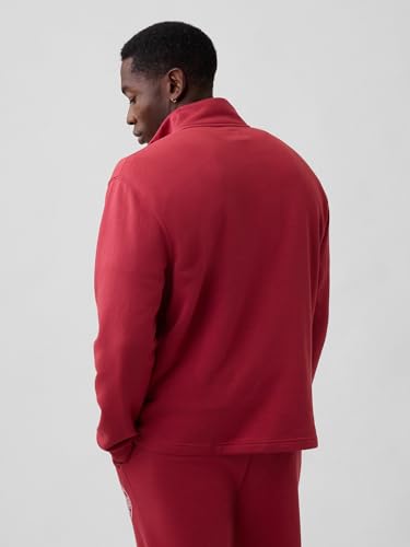 Image of Gap Men Printed Standard Fit Collared Neck Full Sleeve Sweatshirt