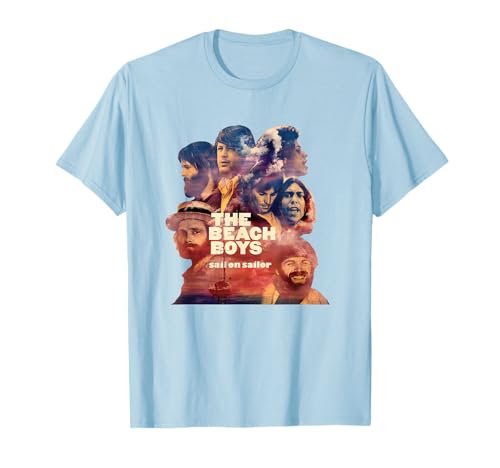 Photo de Voile officielle pour les Beach Boys à bord du Sailor Blue T-Shirt