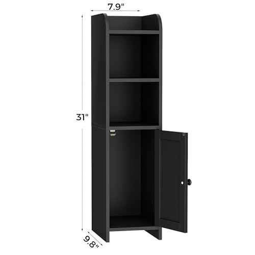 Homhedy Small Bathroom Storage Cabinet, Narrow Toilet Paper Cabinet by Homhedy - Used condition - Image 3