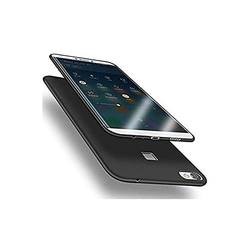 Image of Mobile Back Cover Case for Vivo Y85 (Silicone Case|CameraProtection|Black SC1510)