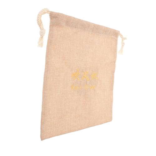 BESTYASH bolsa de almacenamiento para secador de pelo accesorios de viaje baño bolsa de tocador organizar llevar secador de pelo mochilas de cuerdas bolsa con cordón tela