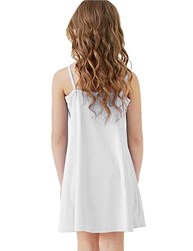 Kids Girls Tank Dress Summer Swimwear Cover Up Sleeveless T-Shirt Dresses Size 5-12 Years3