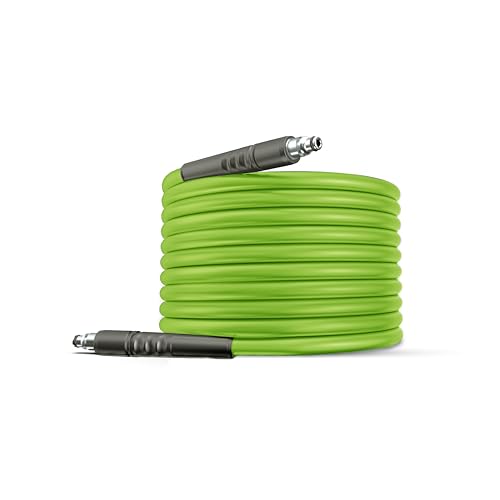 Image of DYLECT High Pressure Washer 10M Outlet Hose Pipe - Green | Heavy-Duty Commercial Grade Water Hose for Garden, Car Wash & Industrial Use | Durable, Flexible & Tangle-Free