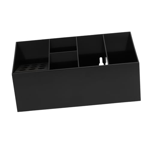 Boîte de rangement pour outils de coiffure support ciseaux stable