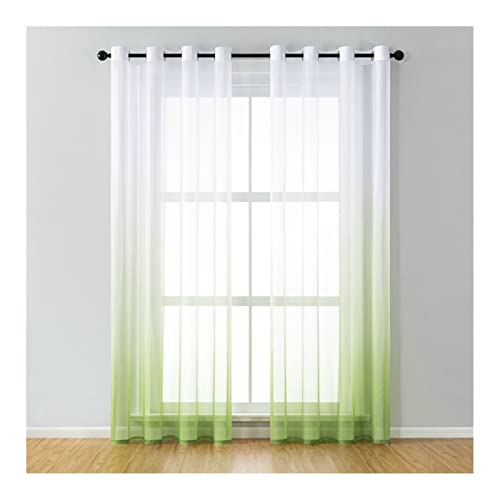 Cortinas translúcidas de aspecto corto que mejoran la luz en habitaciones infantiles 2