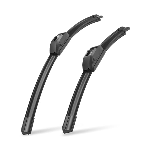 Image of Raidbee 21 inch and 18 inch Windshield Wiper Blades Replacement for | Pontiac Vibe 2003-2008 Toyota Matrix 2003-2008 Subaru Impreza 2000-2001 All-Season OEM Quality 2 Pack