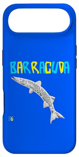 Funny Barracuda 2�F �C�G���[/�u���[ �X�}�z�P�[�X iPhone Air �p