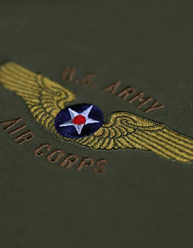 Big Boy Tuskegee Airmen S4 Mens Pullover Hoodie [Green] - ID#34593-77-225-0-04