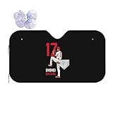 人気 大谷翔平 サンシェード 車フロント ガラスカバー 遮光 断熱 車用 紫外線カット 簡単着脱 吸盤 車用サンシェード 保護四季用 雑貨 140*76cm