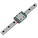 Yosoo Linear Slide Rail, Portable 3.9inch Linear Rail Guide, for CNC Machine DIY Industrial Tools 3D Printer