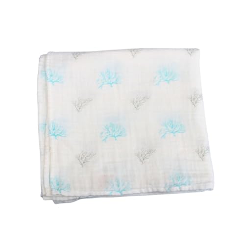 Petite Piccolo Baby Swaddle Blankets, 100% Cotton, Soft and Breathable, for Baby 120cm x 120cm, Pack of 3 - Assorted - Image 2
