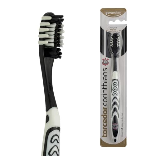 Power Dent Escova Dental Torcedor Corinthians - Pacote De 1 Unidade