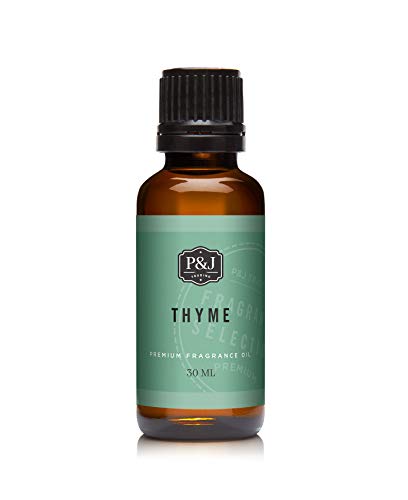 Image of P&J Fragrance Oil - Thyme 30ml - Candle Scents, Soap Making, Diffuser Oil, Fresh Scents