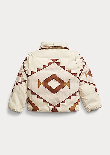 POLO RALPH LAUREN Big Kids Water Repellent Down Quarter Zip Jacket (O(2001)/B, Medium)3