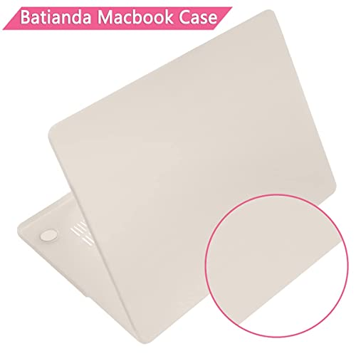 Batianda Case For New Macbook Pro 14 2021 2023 Release Model A2442 M1 M2 Pro/Max Chip, Plastic Hardshell With Keyboard Cover & Screen Protector For Mac Pro 14.2 Inch, Rock Gray #TOP7