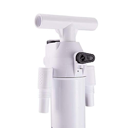 THURSO SURF Inflatable Stand Up Paddle Board Hand Pump SUP Inflation and Deflation Double Action 29 Psi External Tube Low Friction High Efficiency Light Weight Compact
