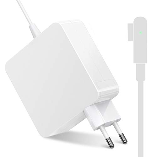 EPILUM Cargador para Mac Pro 60W L Forma Adaptador para Mac Pro 13 (Aant Mi 2012) u0096 A1278, Mac 13 (a partir de finales de 2009) u0096 A1181 A1344/A1330/A1342/A1278/A1185/A1184/A1181