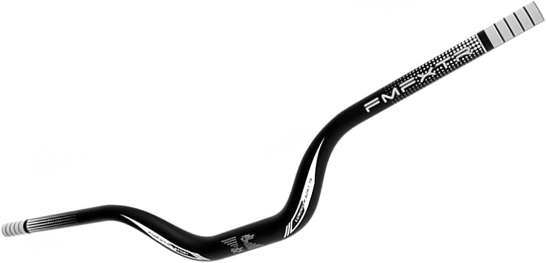 Manillar con Forma de Bicicleta de montaña de 720/780 mm, Manillar de Carretera súper Largo de aleación de Aluminio para Descenso (Plateado, 780 mm)