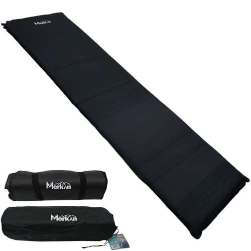Merkan Selbbstrumpf Karymat Wandermatte 5 cm Dicke Campingmatratze Selbstschmelzende Schlafmatte...