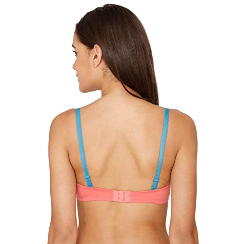 Image of Rosaline Padded Wired 3 /4th Coverage T-Shirt Bra - Georgia Peach