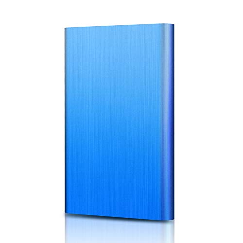 YOOSUN Disco Duro Externo USB 3.0 Disco Duro Externo para Mac, PC, PS4,MacBook, Chromebook, Xbox (2tb, Azul)